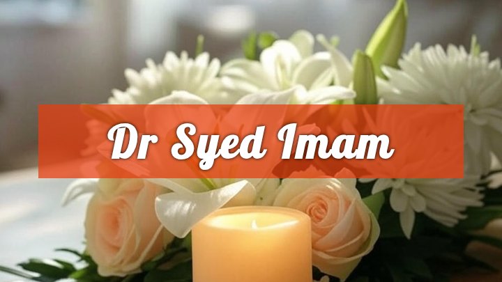 Dr. Syed Imam, Galesburg, IL