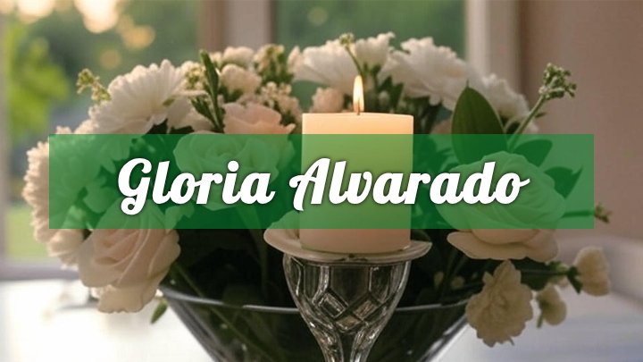 gloria alvarado houston tx obituary