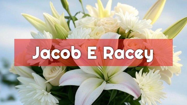 Jacob E. Racey, Sullivan, IN