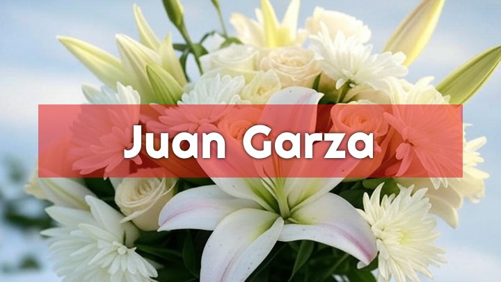 Juan Garza, Palmview, TX