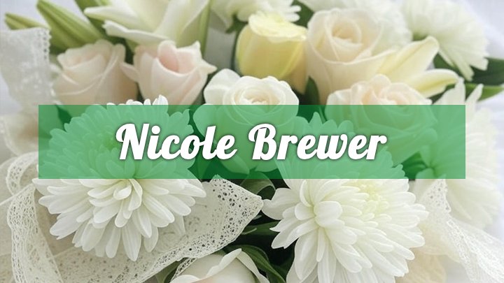 nicole a brewer troy oh obituary