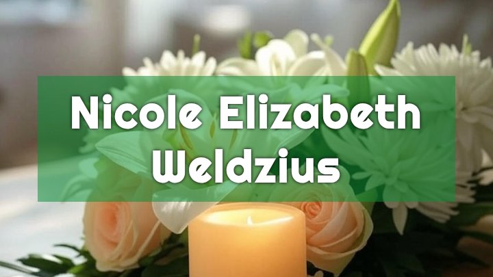 Nicole Elizabeth Weldzius, Barrington, IL