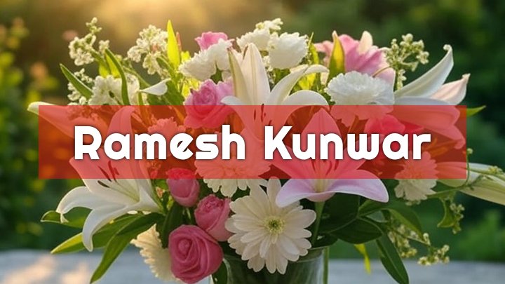 ramesh kunwar oakland ca obituary