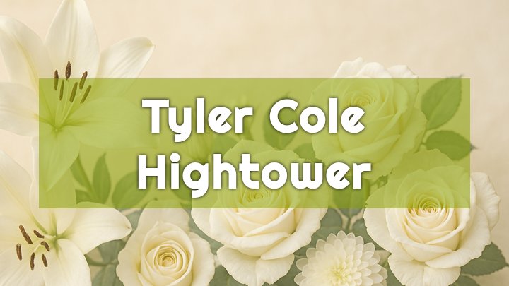 tyler cole hightower louisville ky obituary